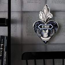 MIHO-DECORATIVE HEART-BE BRAVE