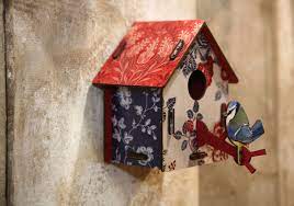 Bird House Small - Enjoy The Crumbs