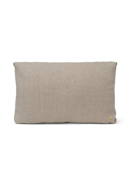 CUSHION-CLEAN-COTTON LINEN-NATURAL