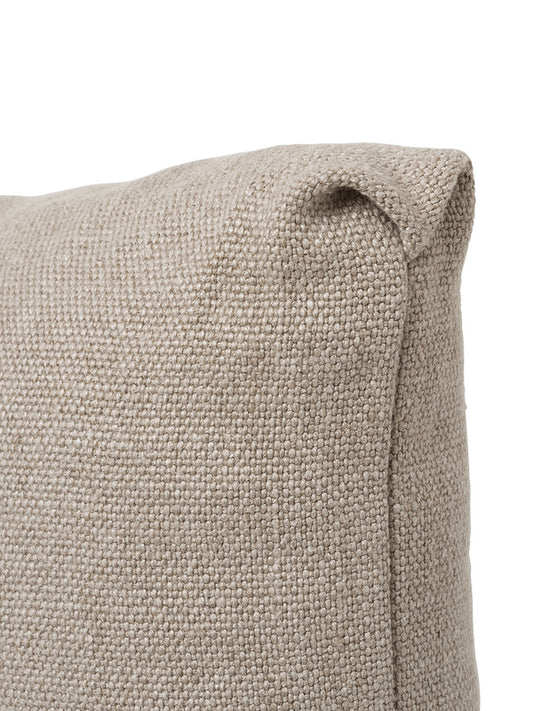 CUSHION-CLEAN-COTTON LINEN-NATURAL