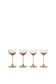 Host Liqueur Glasses-Set of 4-Blush