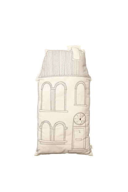 CUSHION-ABODE TALL CLOCK