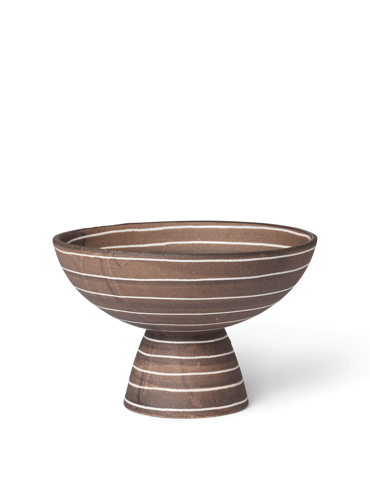 BOWL-BRURA BOWL-COFFEE/WHITE