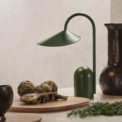 TABLE LAMP-ARUM PORTABLE LAMP-GRASS GREEN