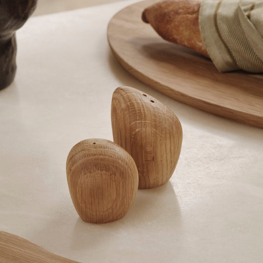 SHAKERS- CAIRN SALT & PEPPER SHAKERS-SET OF 2