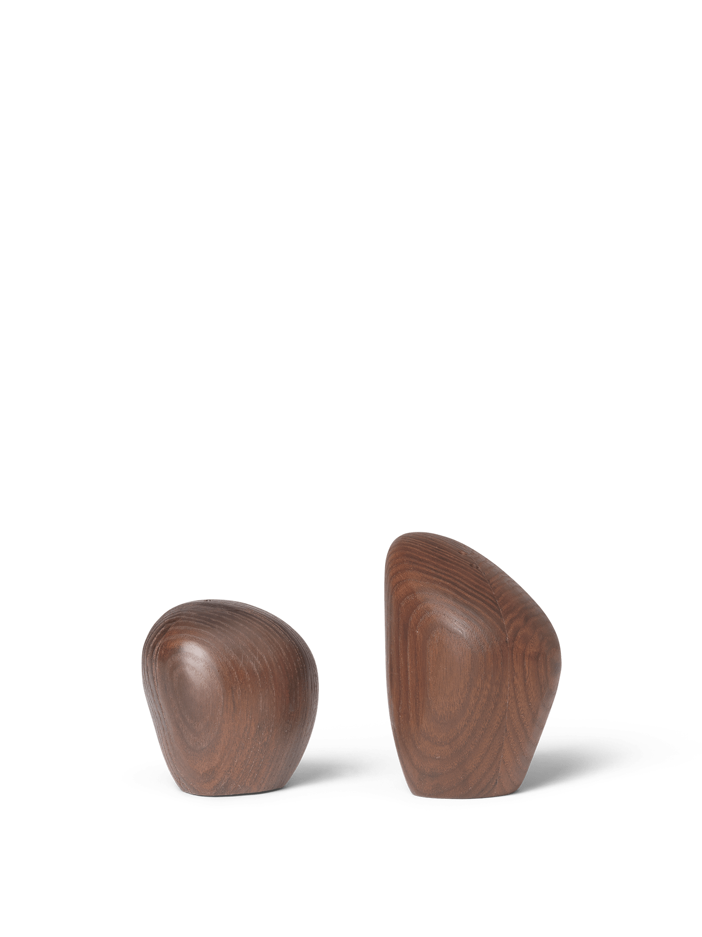 SHAKERS- CAIRN SALT & PEPPER SHAKERS-DARK BROWN-SET OF 2