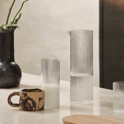 JUG-RIPPLE WATER JUG-CLEAR