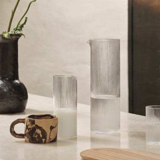 JUG-RIPPLE WATER JUG-CLEAR