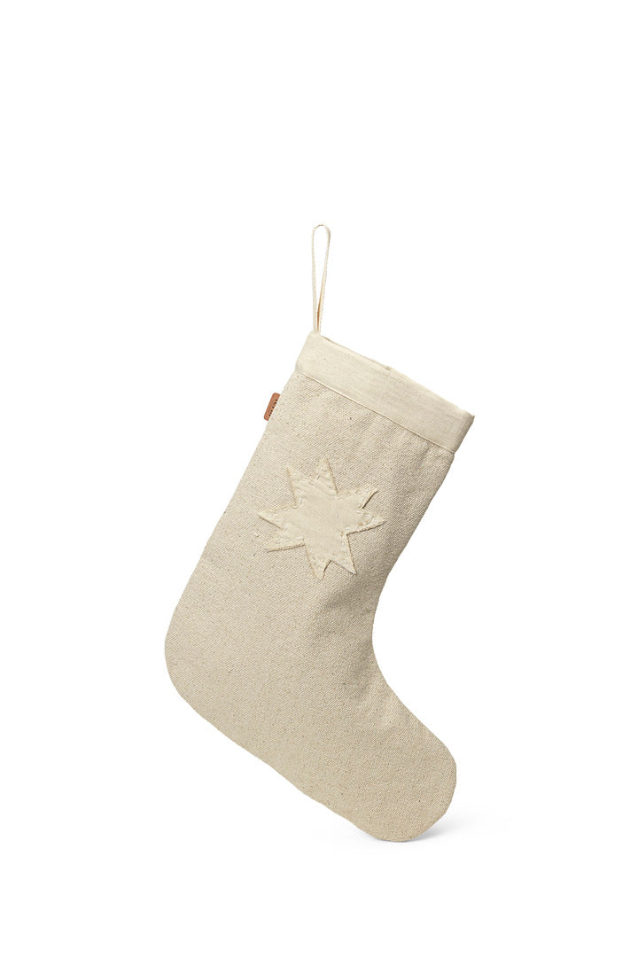 Vela Christmas Stocking-Natural