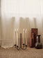 CANDLEHOLDER-SWAY CANDELABRA-BLACK