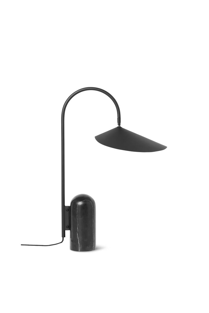 TABLE LAMP-ARUM-BLACK