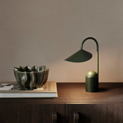 TABLE LAMP-ARUM PORTABLE LAMP-GRASS GREEN