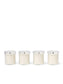 Scented Advent Candles-Set of 4-White