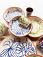 BOWL-FLORES MEDIUM BOWL-OLIVE