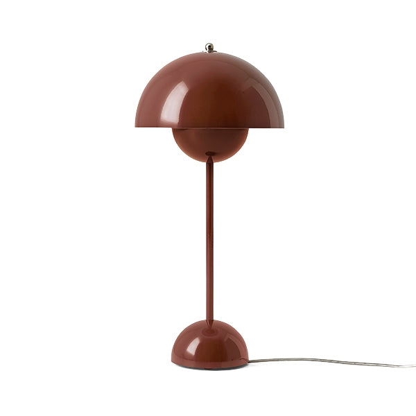 TABLE LAMP-FLOWERPOT TABLE LAMP VP3-RED BROWN