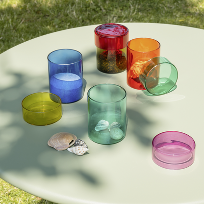 JAR-GLASS SET OF 4-COSIMA