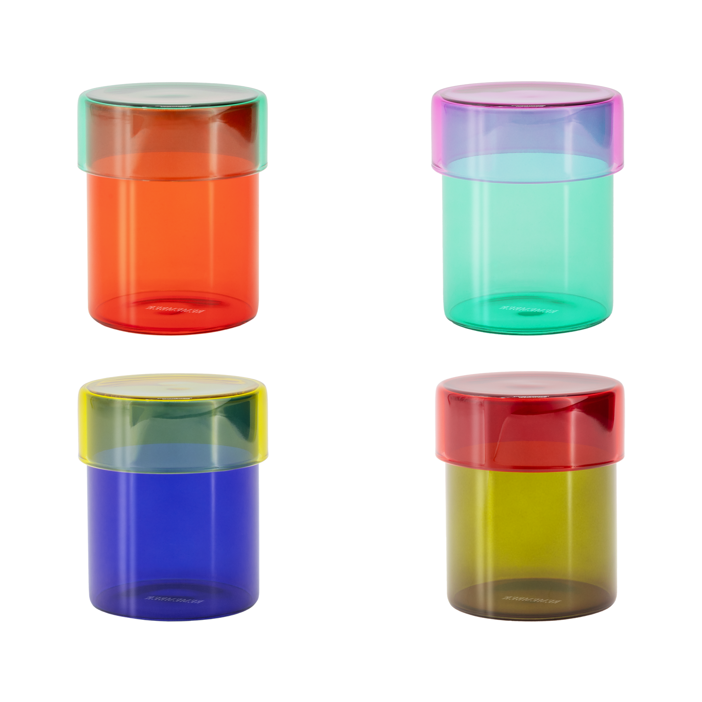 JAR-GLASS SET OF 4-COSIMA