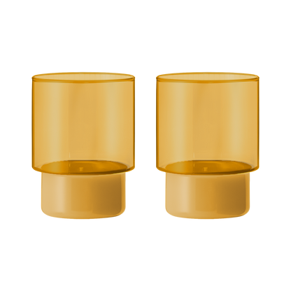 GLASSES-JILL YELLOW-SET OF 2