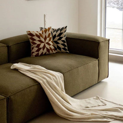 CUSHION-NOVA 50x50CM VELVET-CURRY