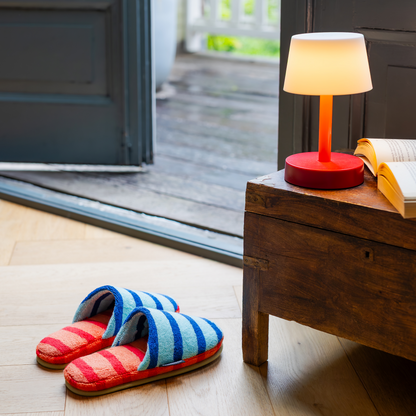 SLIPPERS-MELLO BLUE-SIZE:35-39