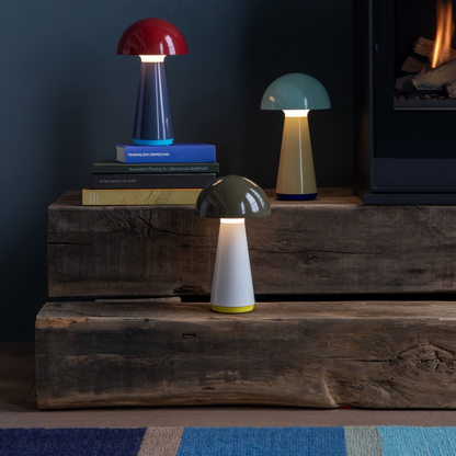 TABLE LAMP -BOB - OLIVE