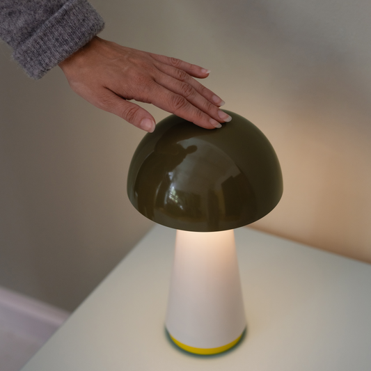 TABLE LAMP -BOB - OLIVE