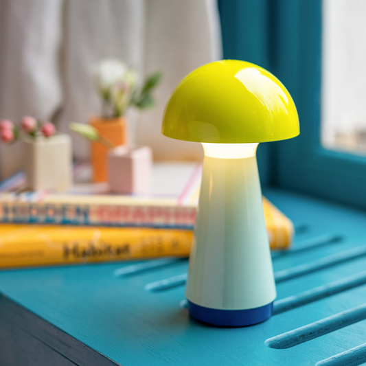TABLE LAMP-BOBBI-YELLOW