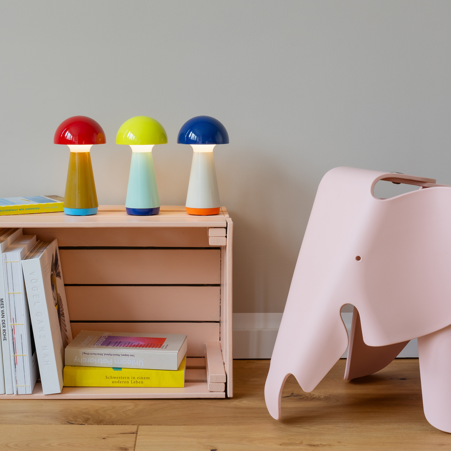 TABLE LAMP-BOBBI-YELLOW