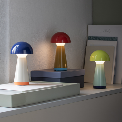 TABLE LAMP-BOBBI-BLUE
