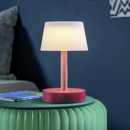 TABLE LAMP-FRITZ-CORAL