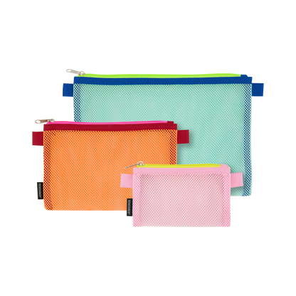 BAG-MESH BAG SET-ALICE-SET OF 3