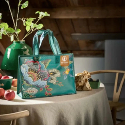 BAG-POPPY STITCH-GREEN