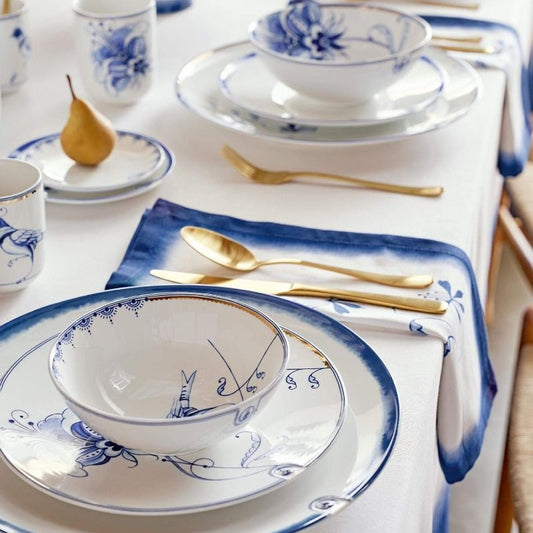 BOWL-PIP & THE BLUE BIRD-WHITE 15 CM