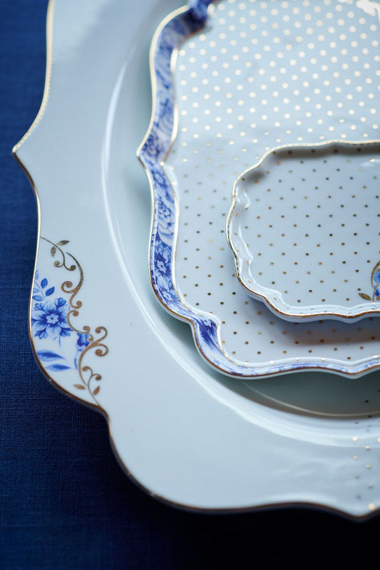 Royal White Tea bag dish 10 cm