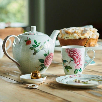 MUG-LARGE BLUSHING BIRDS-WHITE