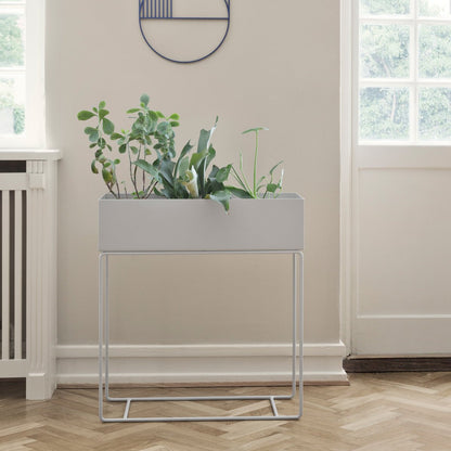 PLANT BOX-LIGHT GREY