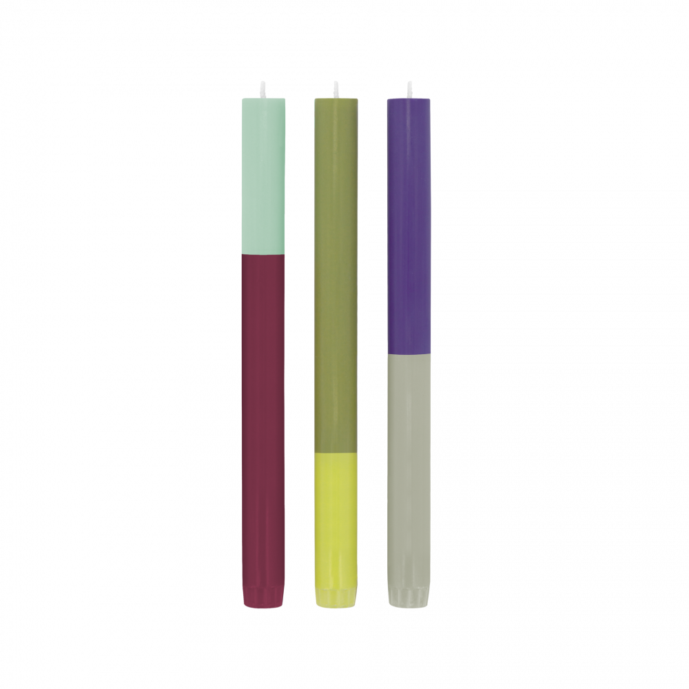 CANDLE-OSLO-SET OF 3