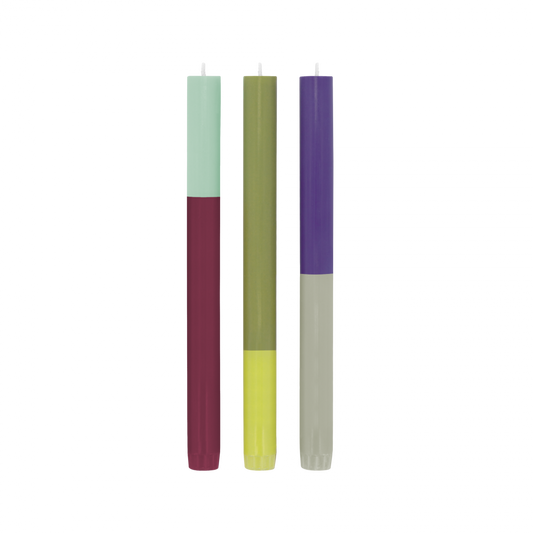 CANDLE-OSLO-SET OF 3