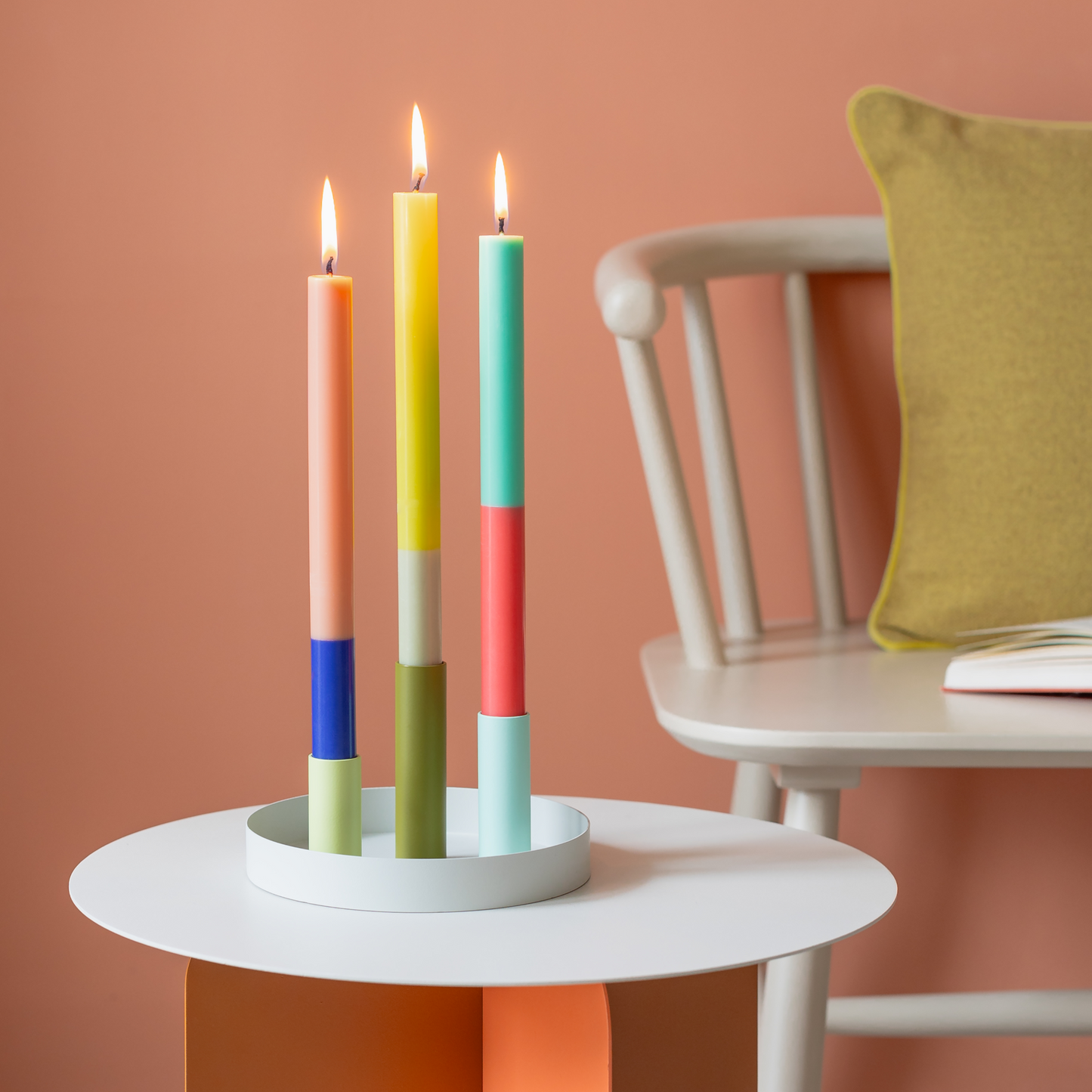 CANDLE-IBIZA-SET OF 3