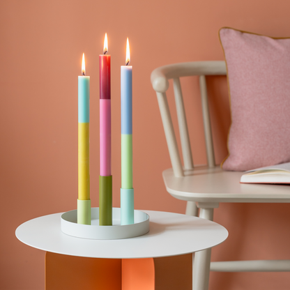 CANDLE-PALMA-SET OF 3