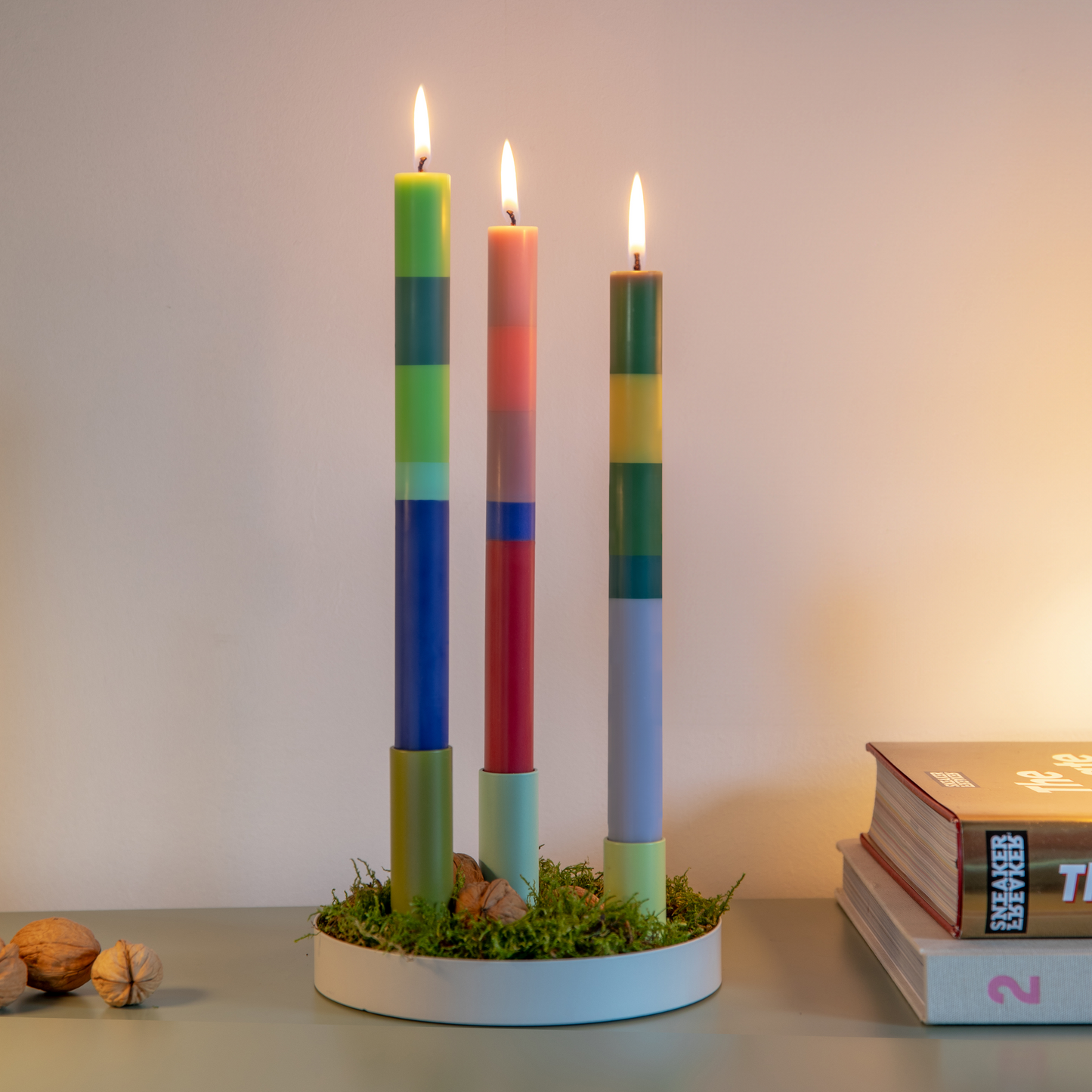 CANDLE-MILANO-SET OF 3