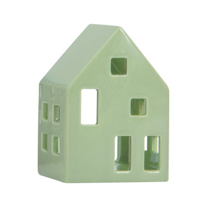 CANDLE HOLDER-HOUSE NYHAVN-SAGE