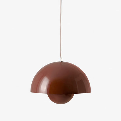 PENDANT-FLOWERPOT VP7-RED BROWN