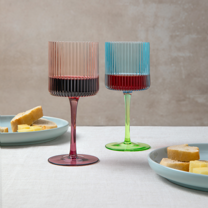 GLASSES-WINE GLASSES BORDEAUX-SET OF 2