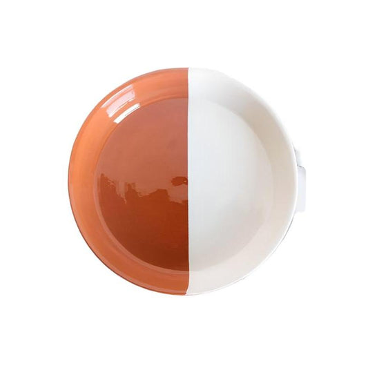 BOWL-DIPPED LARGE BOWL-WHITE