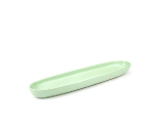 TAVOLOZZA-PLATTER-OVAL 49X14 CM-PISTACCHIO