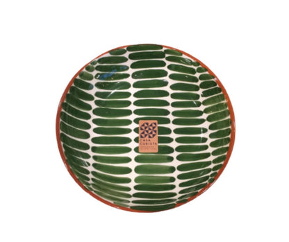 BOWL-DASH LARGE BOWL-DARK GREEN