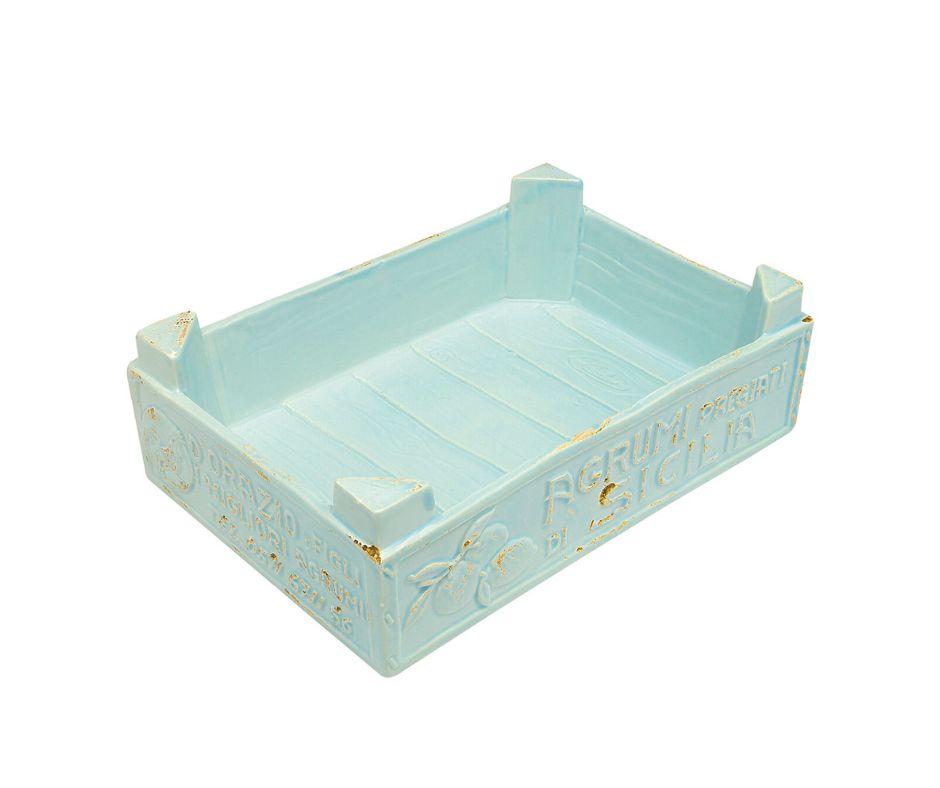 FRUIT BOX-MEDITERRANEO SMALL-CELESTE