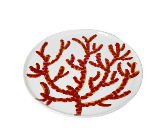 Corallo-Round Platter-Coral decor