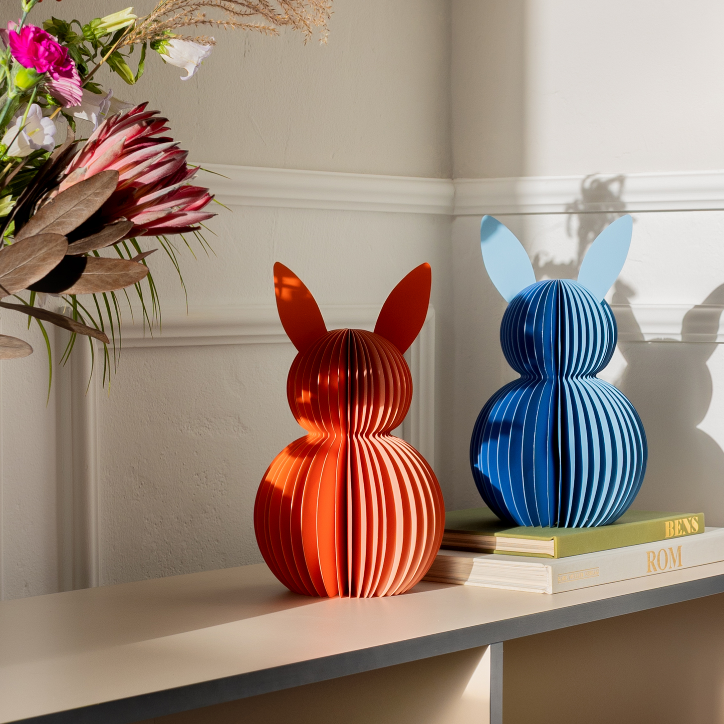 PAPER RABBITS TULIP-SET OF 2